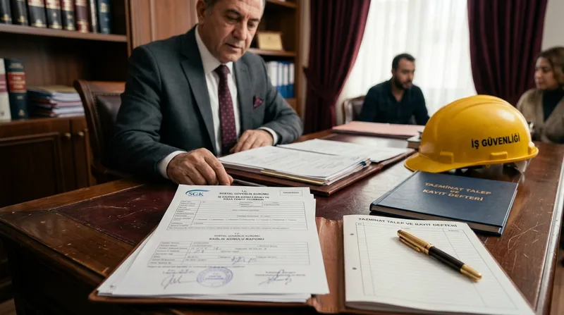 İş Kazası Sonrasında Tazminat S&uuml;recinde Belge D&uuml;zeni - Av. Ceren Eren Hukuk B&uuml;rosu