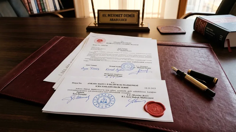 Arabuluculuk Anlaşma Belgesi ve İcra Edilebilirlik - Av. Ceren Eren Hukuk B&uuml;rosu