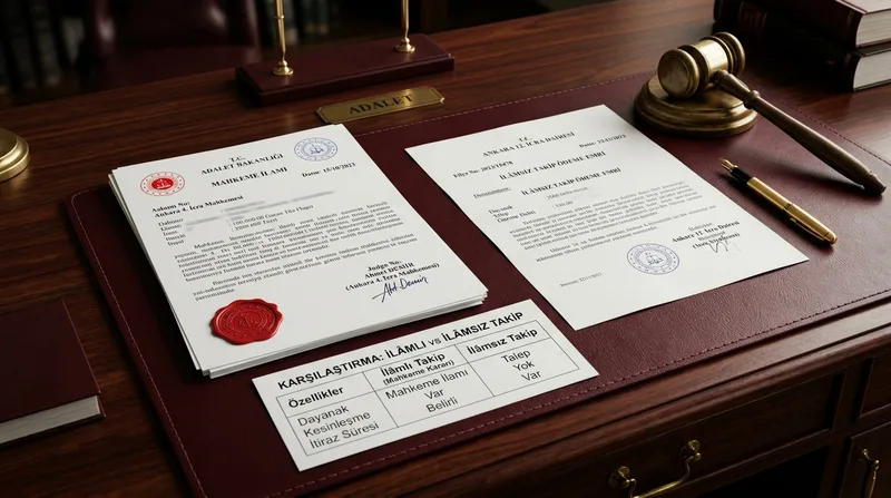 İlamlı ve İlamsız İcra Takibi Arasındaki Farklar Nelerdir? - Av. Ceren Eren Hukuk B&uuml;rosu