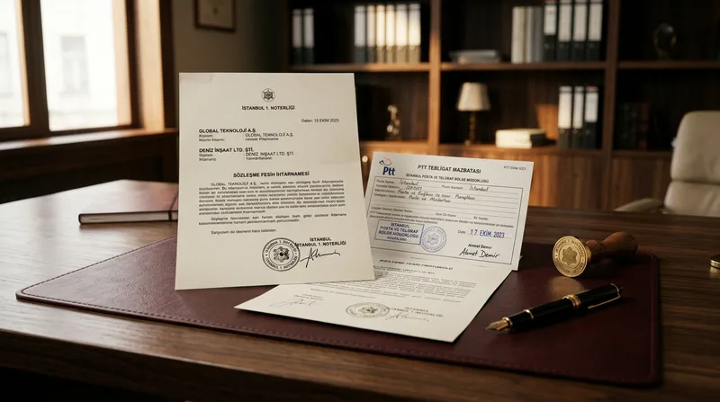 S&ouml;zleşmenin Feshinde Yazılı Bildirim ve Kayıt D&uuml;zeni - Av. Ceren Eren Hukuk B&uuml;rosu